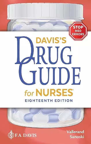 Davis's Drug Guide for Nurses cover