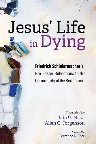 Jesus' Life in Dying cover