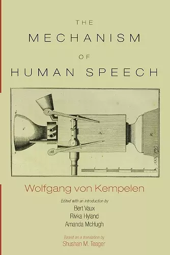 The Mechanism of Speech cover