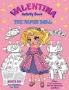 VALENTINA, the Paper Doll Activity Book for Girls ages 4-8 cover