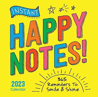 2023 Instant Happy Notes Boxed Calendar cover