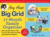 2024 Amy Knapp's Big Grid Family Organizer Wall Calendar cover
