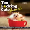 2024 Too F*cking Cute Animals Wall Calendar cover