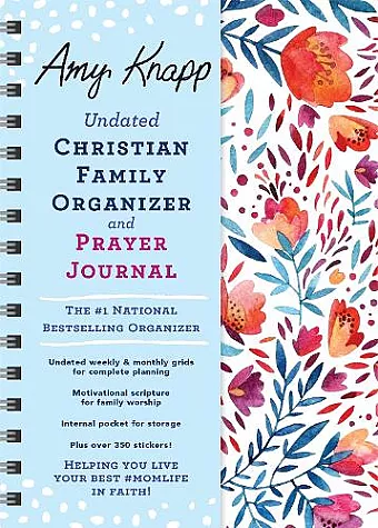 Amy Knapp Undated Christian Family Organizer and Prayer Journal cover