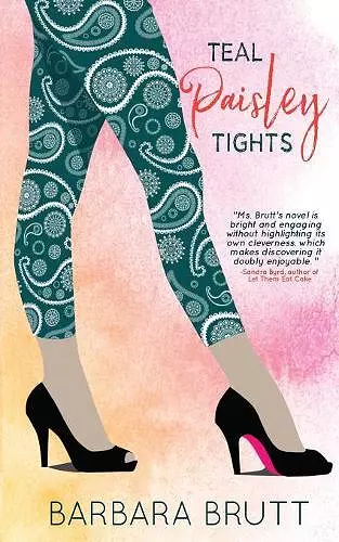 Teal Paisley Tights cover