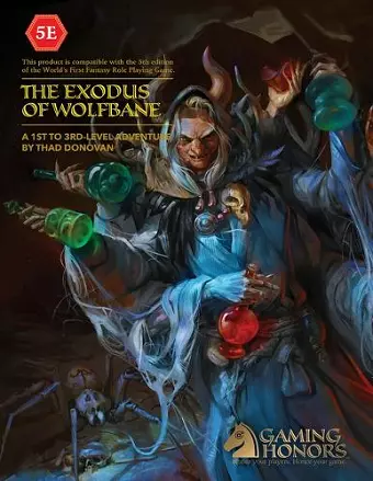 The Exodus of Wolfbane (5E) cover