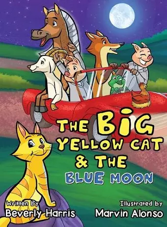 The Big Yellow Cat and the Blue Moon cover