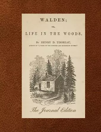 Walden (The Journal Edition) cover