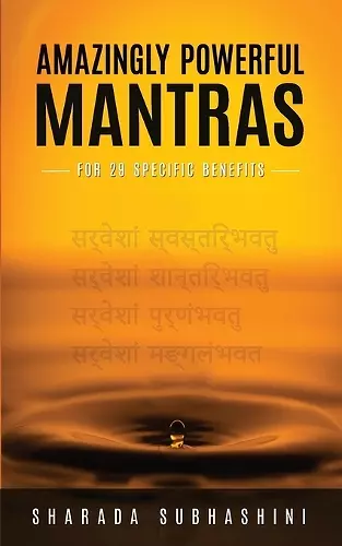 Amazingly Powerful Mantras cover