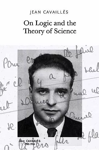 On Logic and the Theory of Science cover