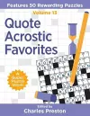 Quote Acrostic Favorites cover