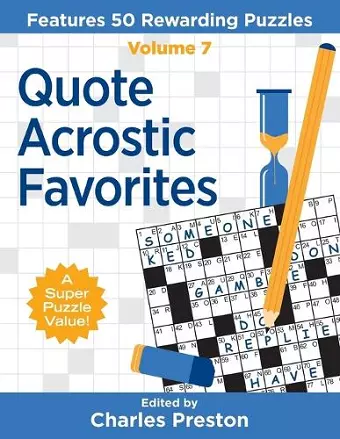 Quote Acrostic Favorites cover