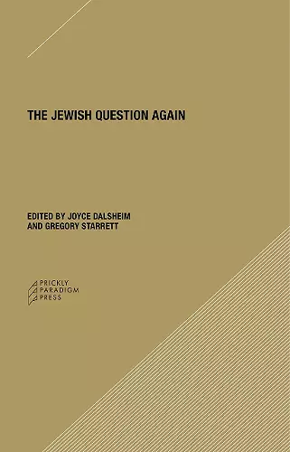 The Jewish Question Again cover