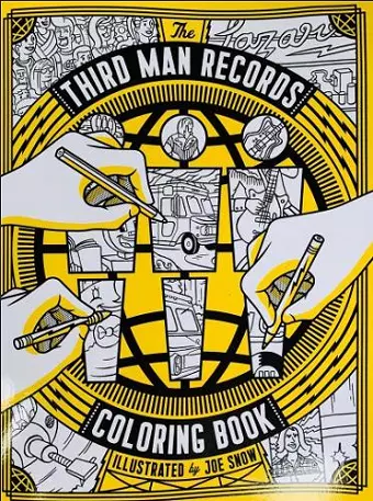 Third Man Records Coloring Book cover