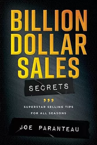 Billion Dollar Sales Secrets cover