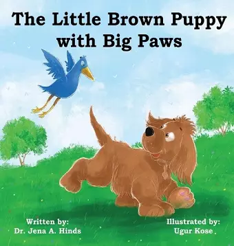 Little Brown Puppy with Big Paws cover