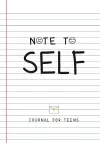 Note to Self- Journal for Teens cover