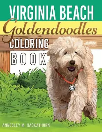 Virginia Beach Goldendoodles Coloring Book cover