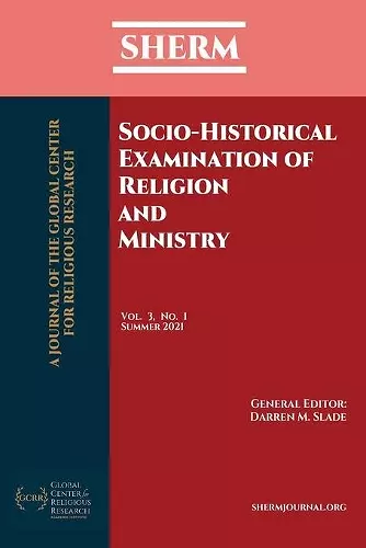 Socio-Historical Examination of Religion and Ministry cover