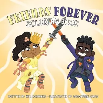 Friends Forever Coloring Book cover