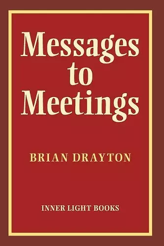 Messages to Meetings cover