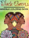 Black Queens - Mandala Coloring Book cover