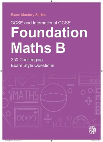 GCSE and International GCSE Foundation Maths B cover