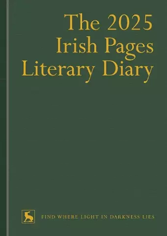 The 2025 Irish Pages Literary Diary cover