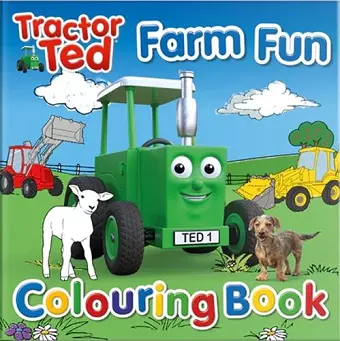 Tractor Ted Farm Fun Colouring Book cover