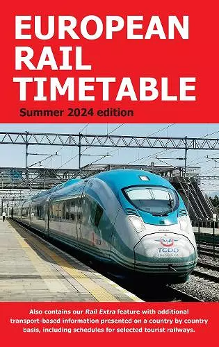 European Rail Timetable Summer 2024 cover