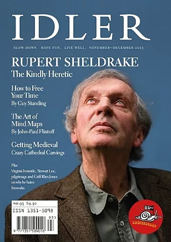 The Idler 93, Rupert Sheldrake cover