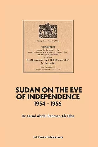 Sudan on the Eve of Independence 1954-1956 cover