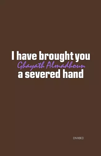 I have brought you a severed hand cover