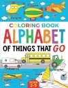Coloring Book Alphabet of Things That Go cover