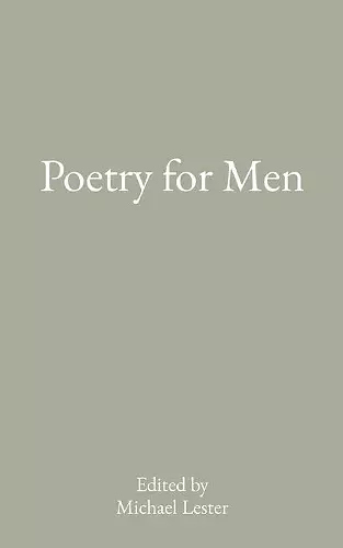 Poetry for Men cover