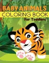 Baby Animals Coloring Book for Toddlers cover