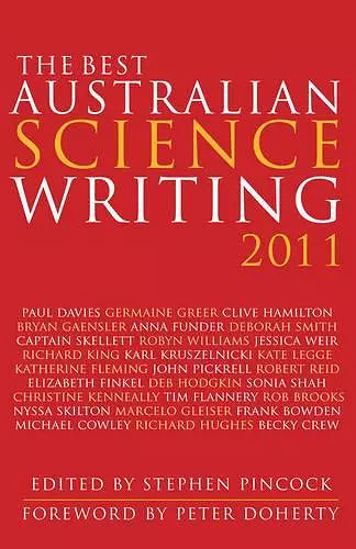 The Best Australian Science Writing 2011 cover