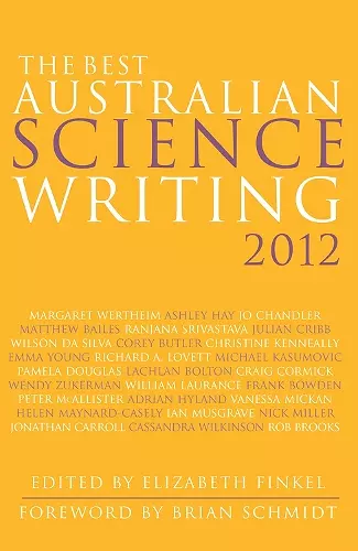 The Best Australian Science Writing 2012 cover