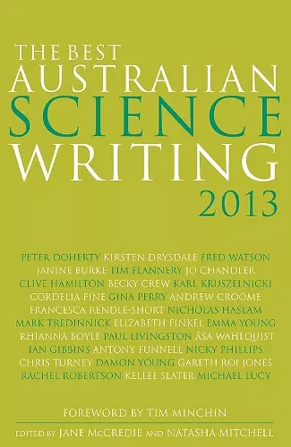 The Best Australian Science Writing 2013 cover