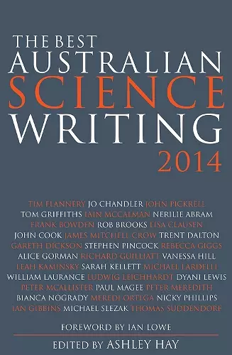 The Best Australian Science Writing 2014 cover
