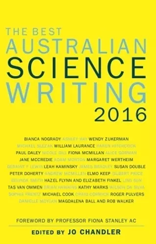 The Best Australian Science Writing 2016 cover
