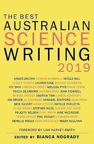 The Best Australian Science Writing 2019 cover