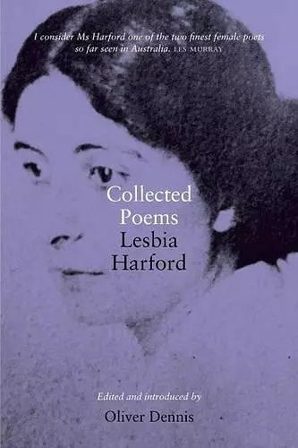 Collected Poems: Lesbia Harford cover