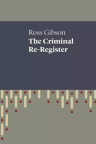 The Criminal Re-Register cover