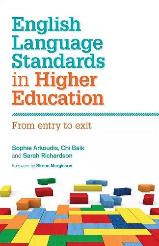 English Language Standards in Higher Education cover