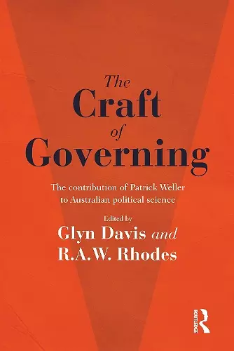 The Craft of Governing cover