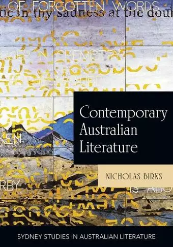 Contemporary Australian Literature cover