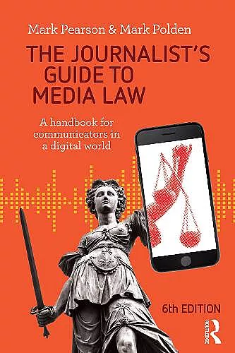 The Journalist's Guide to Media Law cover