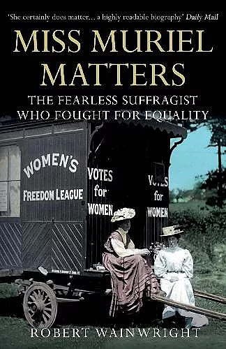 Miss Muriel Matters cover