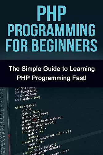 PHP Programming For Beginners cover